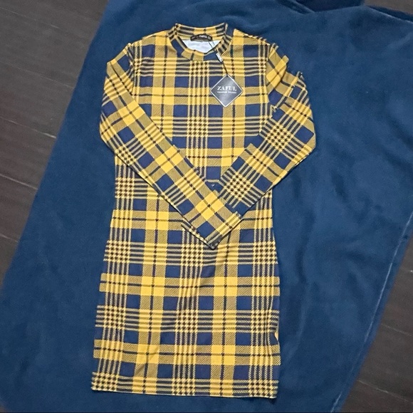 🤩Plaid houndstooth bodycon mini dress🤩 - Picture 6 of 15